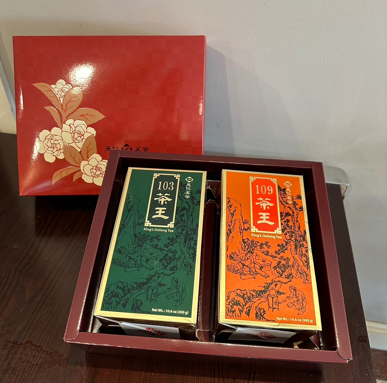 King's Ginseng Oolong Tea Set (103/109 300g each)